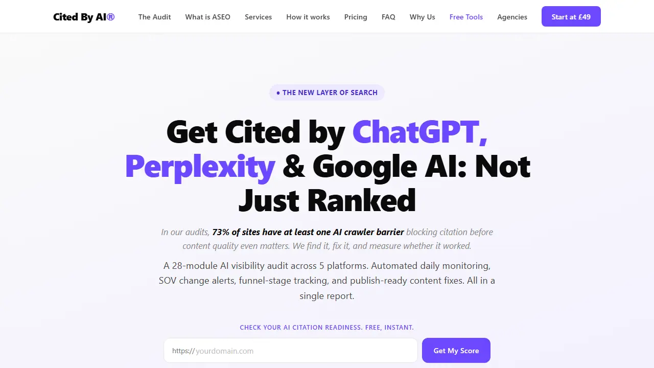 Cited By AI - zrzut strony