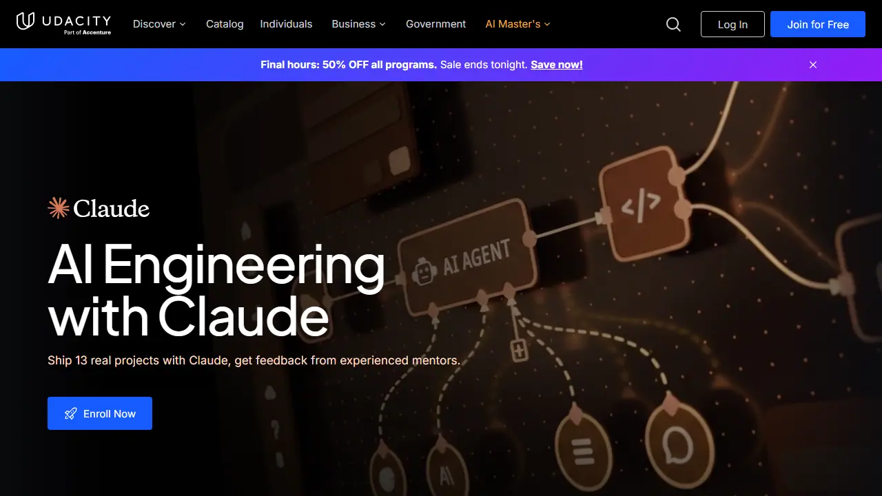Udacity - AI Nanodegree - zrzut strony